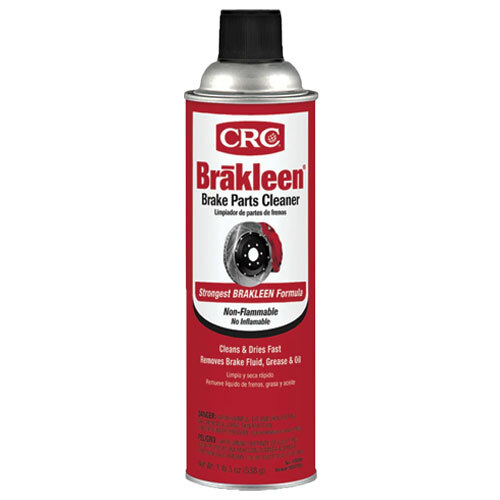 CRC-05089 CRC 05089 BRAKLEEN BRAKE PARTS CLEANER 20OZ AEROSOL CAN IRRITATING ODOR CHLORINATED (RED)