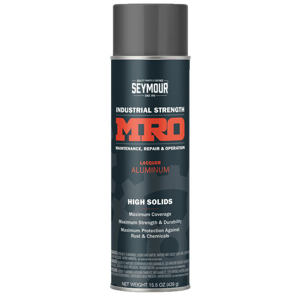 SM-620-1411 ALUMINUM MRO HIGH SOLIDS SPRAY PAINT 20OZ CAN 16OZ FILL