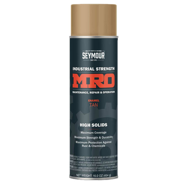 SM-620-1435 TAN MRO HIGH SOLIDS SPRAY PAINT 20OZ CAN 16OZ FILL