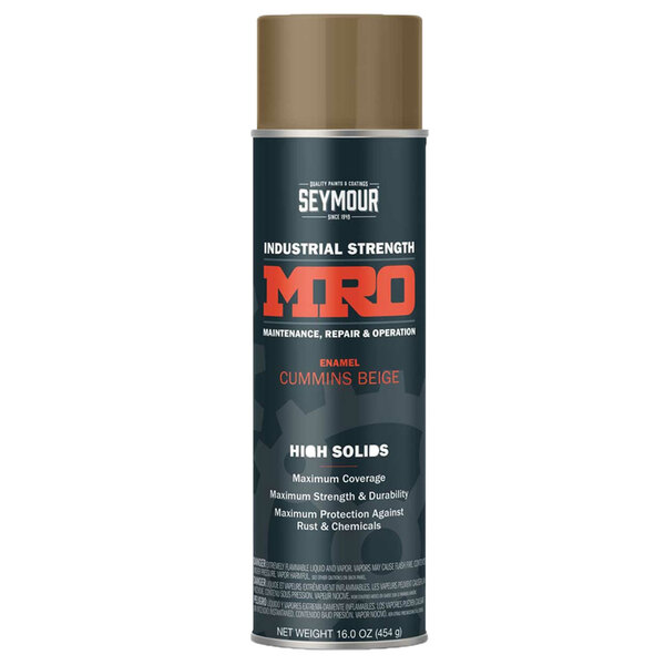 SM-620-1447 CUMMINS BEIGE MRO HIGH SOLIDS SPRAY PAINT 20OZ CAN 16OZ FILL