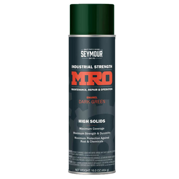 SM-620-1449 DARK GREEN MRO HIGH SOLIDS SPRAY PAINT 20OZ CAN 16OZ FILL