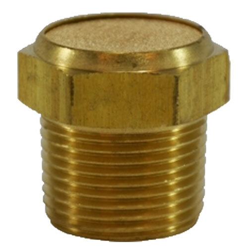 MD-300001 1/8 BRASS PNEUMATIC BREATHER VENT SINTERED BRONZE