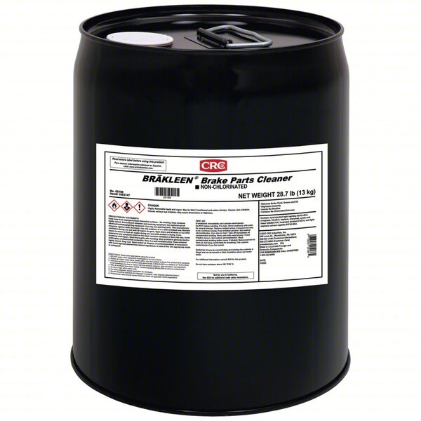 CRC-05186 CRC BRAKLEEN BRAKE PARTS CLEANER - NON-CHLORINATED 5 GAL