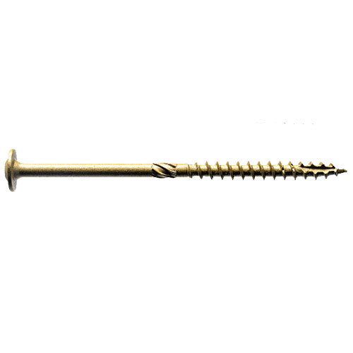 CTX153-100 15 X 3 EXTERIOR COATED TORX DRIVE TYPE 17 ROUND WASHER HEAD CONSTRUCTION LAG SCREW 100 PIECE BUCKET