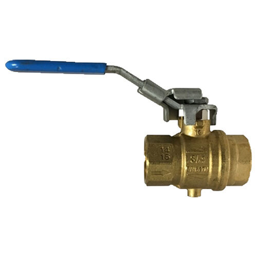 MD-948132 3/8 FORGED ITALIAN BRASS VENTED EXHAUST VALVE AUTOMATIC DRAIN & LATCH LOCK HANDLE 200 PSI