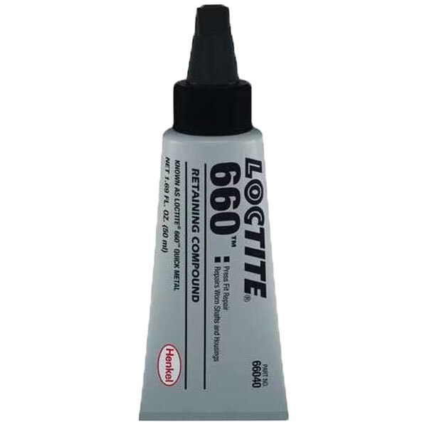 LOCTITE 135527 660 SILVER QUICK METAL RETAINING COMPOUND 3300 PSI 50 MIL TUBE