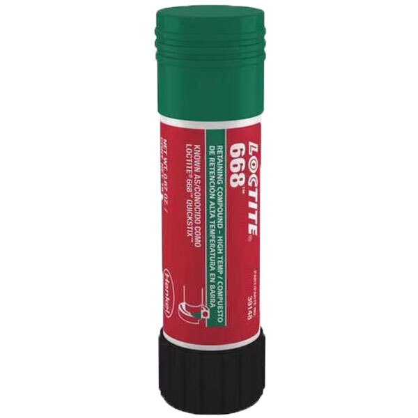 LOCTITE 640470 QUICKSTIX 668 GREEN RETAINING COMPOUND HIGH TEMPERATURE 1870 PSI 19 GRAM STICK