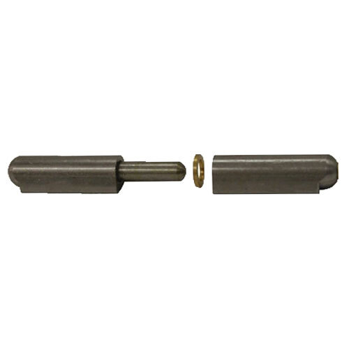 HINGE S WELD-ON 150MM SP W190, 0.79 STEEL BODY, 0.50 FIXED STEEL PIN, BRASS BUSHING
