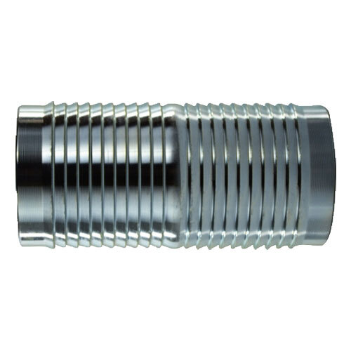 973656 2 ZINC FINISH STEEL COMBINATION KING NIPPLE HOSE MENDER