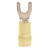 12-10 AWG 3-PIECE WITH SLEEVE NYLON INSULATED SPADE CONNECTOR WITH 1/4 STUD