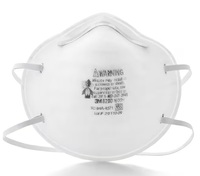 3M-142-8200 3M 8200 N95 DISPOSABLE WHITE PARTICULATE RESPIRATOR
