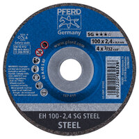 4 X 3/32 CUT-OFF WHEEL 5/8 ARBOR SG STEEL DEPRESSED CENTER TYPE 27 AO