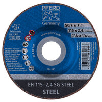 4 1/2 X 3/32 CUTOFF WHEEL 7/8 ARBOR SG STEEL DEPRESSED CENTER TYPE 27
