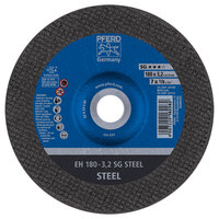 7 X 1/8 CUTOFF WHEEL 7/8 ARBOR SG STEEL DEPRESSED CENTER TYPE 27