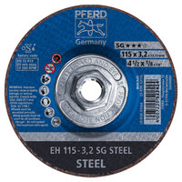 4 1/2 X 1/8 CUTOFF WHEEL 5/8-11 ARBOR SG STEEL DEPRESSED CENTER TYPE 27