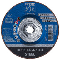 4 1/2 X .045 CUTOFF WHEEL 5/8-11 ARBOR SG STEEL DEPRESSED CENTER TYPE 27