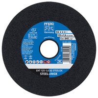 5 X .045 CUTOFF WHEEL 7/8 ARBOR SG STEELOX FLAT TYPE 1