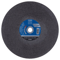 PORTABLE CUT-OFF WHEEL, 14" X 1/8 X 1, SG STEEL, T1, ALUMINUM OXIDE