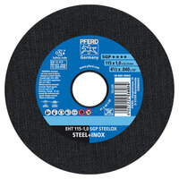 4 1/2 X .040 CUTOFF WHEEL 7/8 ARBOR SGP STEELOX FLAT TYPE 1