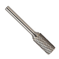 SA-1 1/4 X 5/8 CARBIDE BUR CYLINDRICAL SINGLE CUT 1/4 SHANK