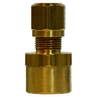3/4 X 1/2 BRASS DOT NYLON AIR BRAKE FEMALE ADAPTER