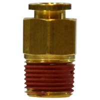 1/8 X 1/4 BRASS PUSH-IN MALE ADAPTER
