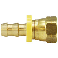 FITTINGS-PUSH ON HOSE BARB-45 SAE FLARE FEMALE FITTINGS-PUSH ON HOSE BARB-45 SAE FLARE FEMALE
