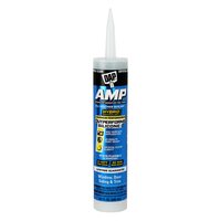DAP AMP ALL WEATHER WINDOW, DOOR AND SIDING SEALANT, CLEAR, 9 OZ