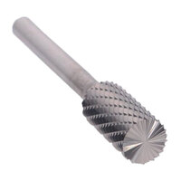 SB-1 1/4" X 5/8" CYLINDRICAL END CUT CARBIDE BUR 1/4" SHANK