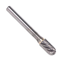 SC-1 1/4" X 5/8" CYLINDRICAL RADIUS END CARBIDE BUR 1/4" SHANK