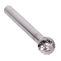 SD-1 1/4" X 3/16" BALL END CARBIDE BUR 1/4" SHANK