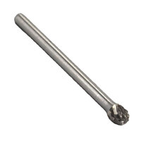 SD-41 3/32" X 3/32" BALL END CARBIDE BUR 1/8" SHANK