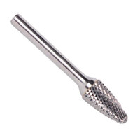 SF-1 1/4" X 5/8" TREE RADIUS END CARBIDE BUR 1/4" SHANK