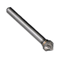 SK-3 3/8" X 3/16" 90 CARBIDE BUR 1/4" SHANK