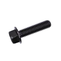 M10-1.5 X 16MM PLAIN FINISH STEEL DIN 6921 CLASS 10.9 NON-SERRATED FLANGE BOLT
