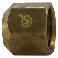 5/8 LEAD-FREE BRASS SAE 45 DEGREE FLARE FLARED CAP USA