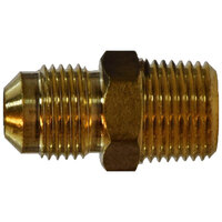 1/8 X 1/8 LEAD-FREE BRASS SAE 45 DEGREE FLARE MALE ADAPTER