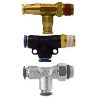 FITTINGS-PUSH IN-SWIVEL MALE RUN TEE FITTINGS-PUSH IN-SWIVEL MALE RUN TEE