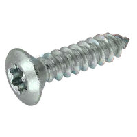10 x 1 Zinc CR3+ Finish Steel Torx Drive Oval Head Type A Sheet Metal Screw
