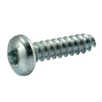 10 x 3/4 Zinc CR3+ Finish Steel Torx Drive Pan Head Type A Sheet Metal Screw